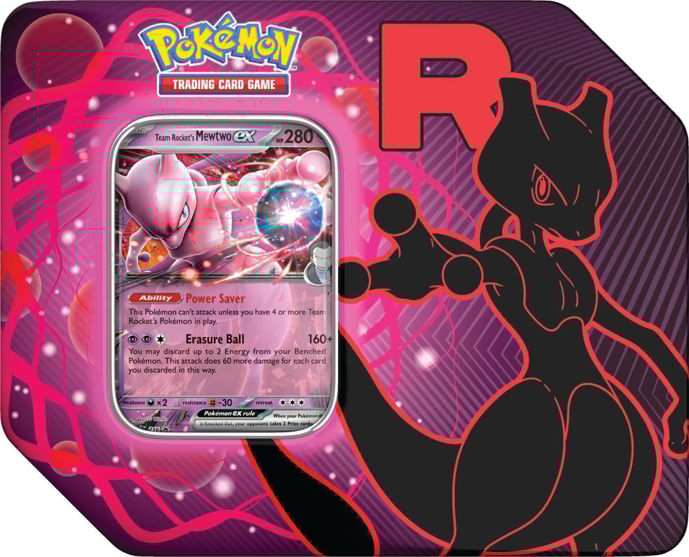 Pokemon TCG: Team Rocket Tin