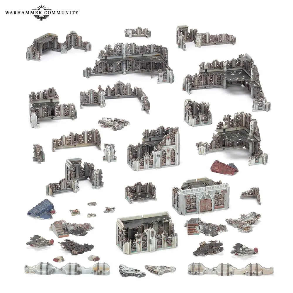 Legions Imperialis: Civitas Imperialis Ruined Buildings