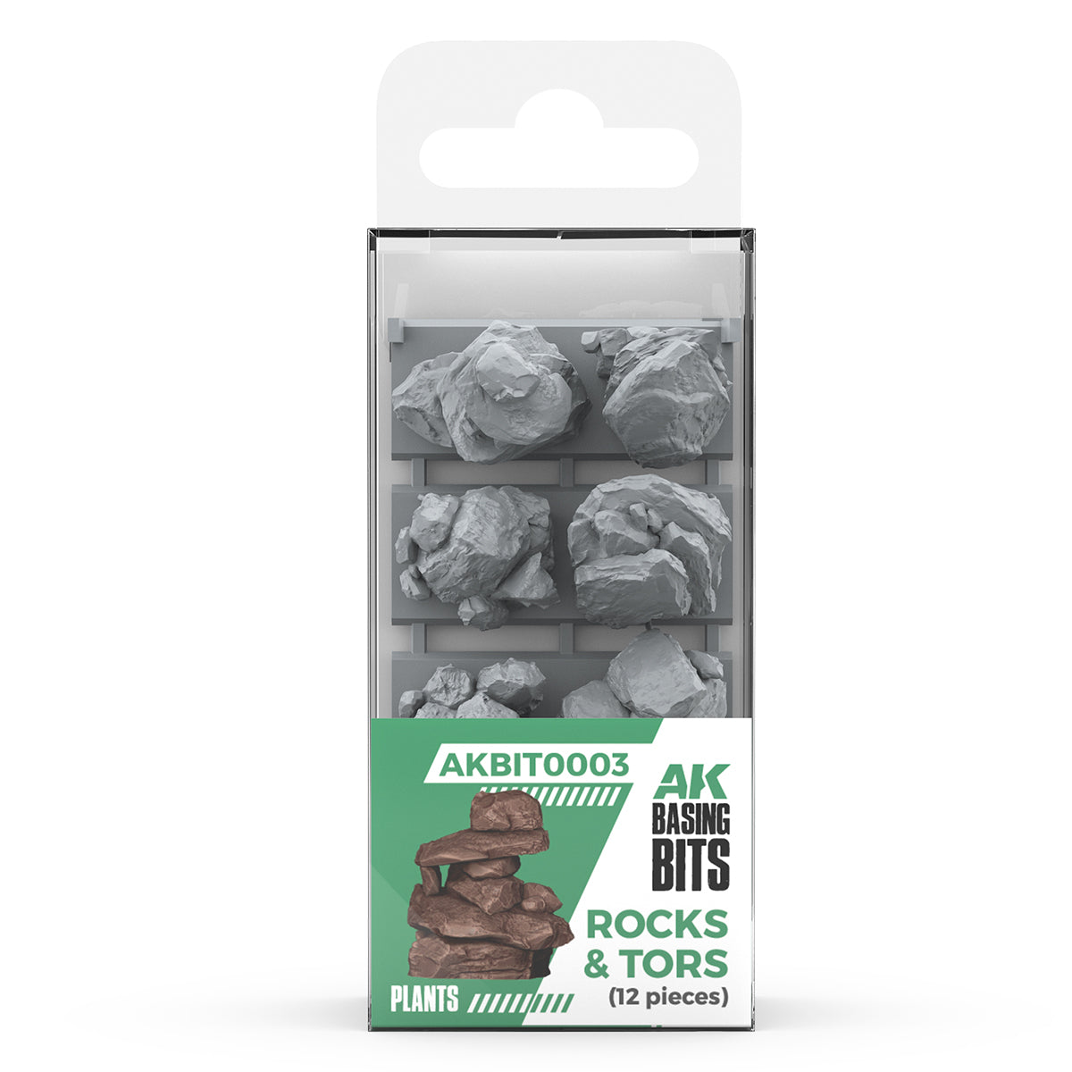 AK Interactive Basing Bits: Rocks and Tors