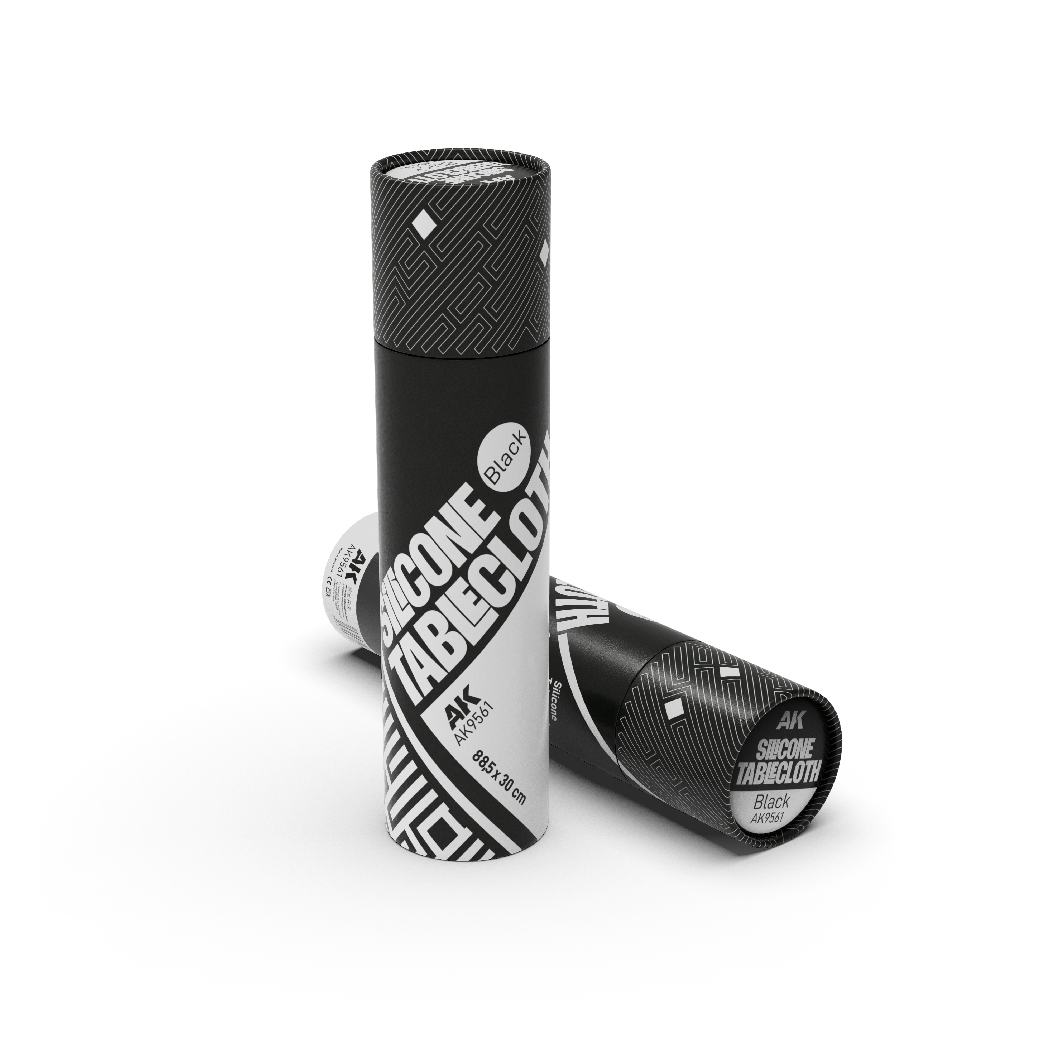 AK Interactive- Silicone Tablecloth Black 88.5 × 30cm