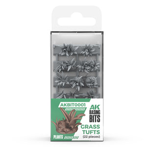 AK Interactive Basing Bits: Grass Tufts