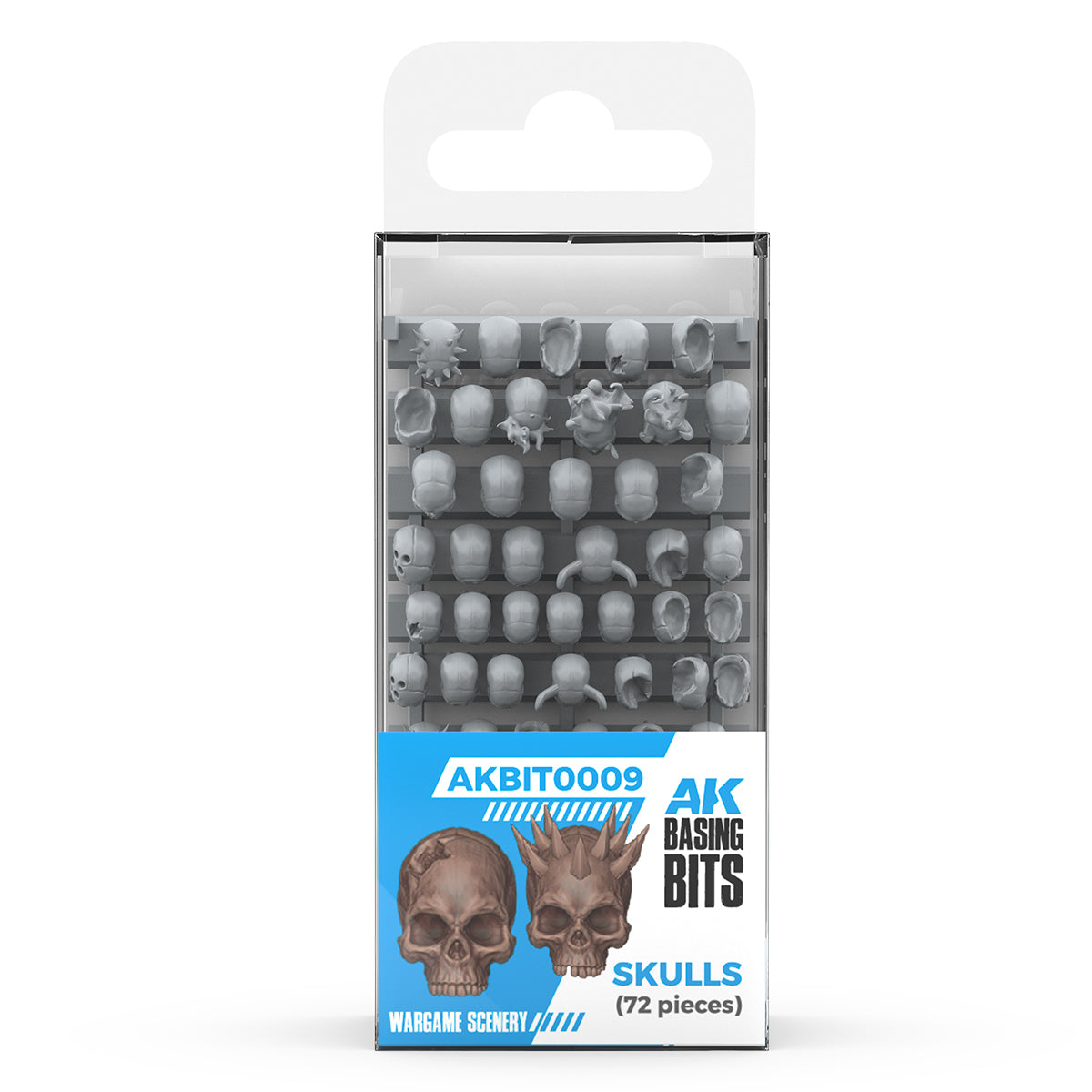 AK Interactive Basing Bits: Skulls