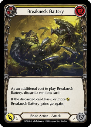 Breakneck Battery (Yellow) [WTR - WTR012]