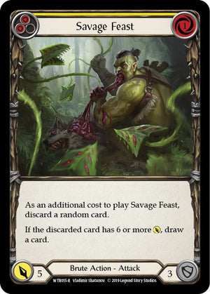 Savage Feast (Yellow) [WTR - WTR015]