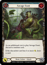 Savage Feast (Blue) [WTR - WTR016] Unlimited Edition Normal