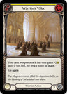 Warrior's Valor (Yellow) [WTR - WTR130] Unlimited Edition Rainbow Foil