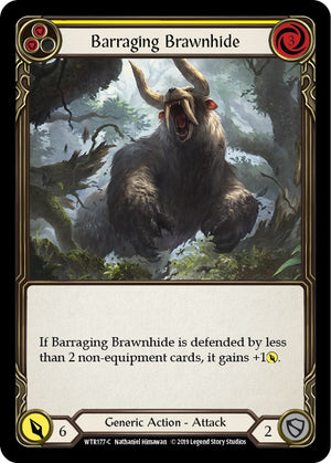Barraging Brawnhide (Yellow) [WTR - WTR177]