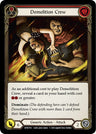 Demolition Crew (Red) [WTR - WTR179] Unlimited Edition Normal