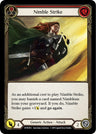 Nimble Strike (Red) [WTR - WTR185] Unlimited Edition Normal