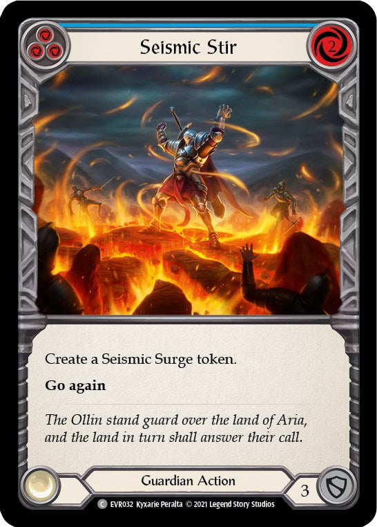 Seismic Stir (Blue) [EVR - EVR032]