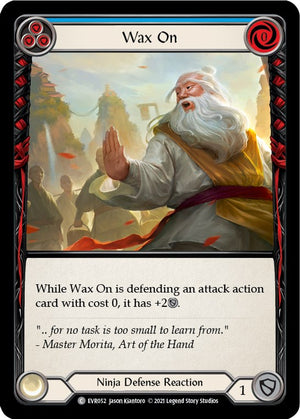 Wax On (Blue) [EVR - EVR052]