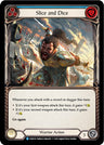 Slice and Dice (Blue) [EVR - EVR059] 1st Edition Rainbow Foil