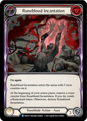 Runeblood Incantation (Red) [EVR - EVR107]