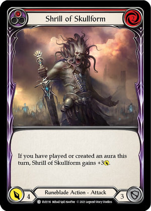 Shrill of Skullform (Red) [EVR - EVR116]