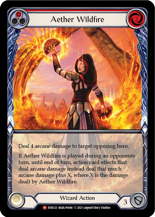 Aether Wildfire (Extended Art) [EVR - EVR123]