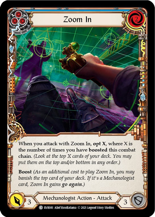 Zoom In (Blue) [EVR - EVR081]