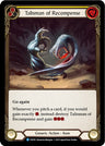 Talisman of Recompense [EVR - EVR191] 1st Edition Cold Foil