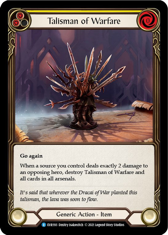 Talisman of Warfare [EVR - EVR193]