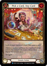 Pick a Card, Any Card (Blue) (Extended Art) [EVR - EVR169] 1st Edition Rainbow Foil
