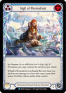 Sigil of Permafrost (Blue) [UPR - UPR108] Non- Foil