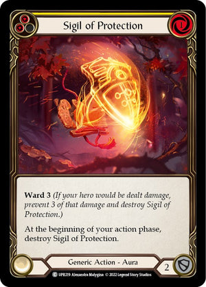 Sigil of Protection (Yellow) [UPR - UPR219]