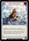 Sigil of Permafrost (Red) [UPR - UPR106] Non- Foil