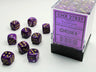 Vortex Purple/gold Dice Block (36 Dice)