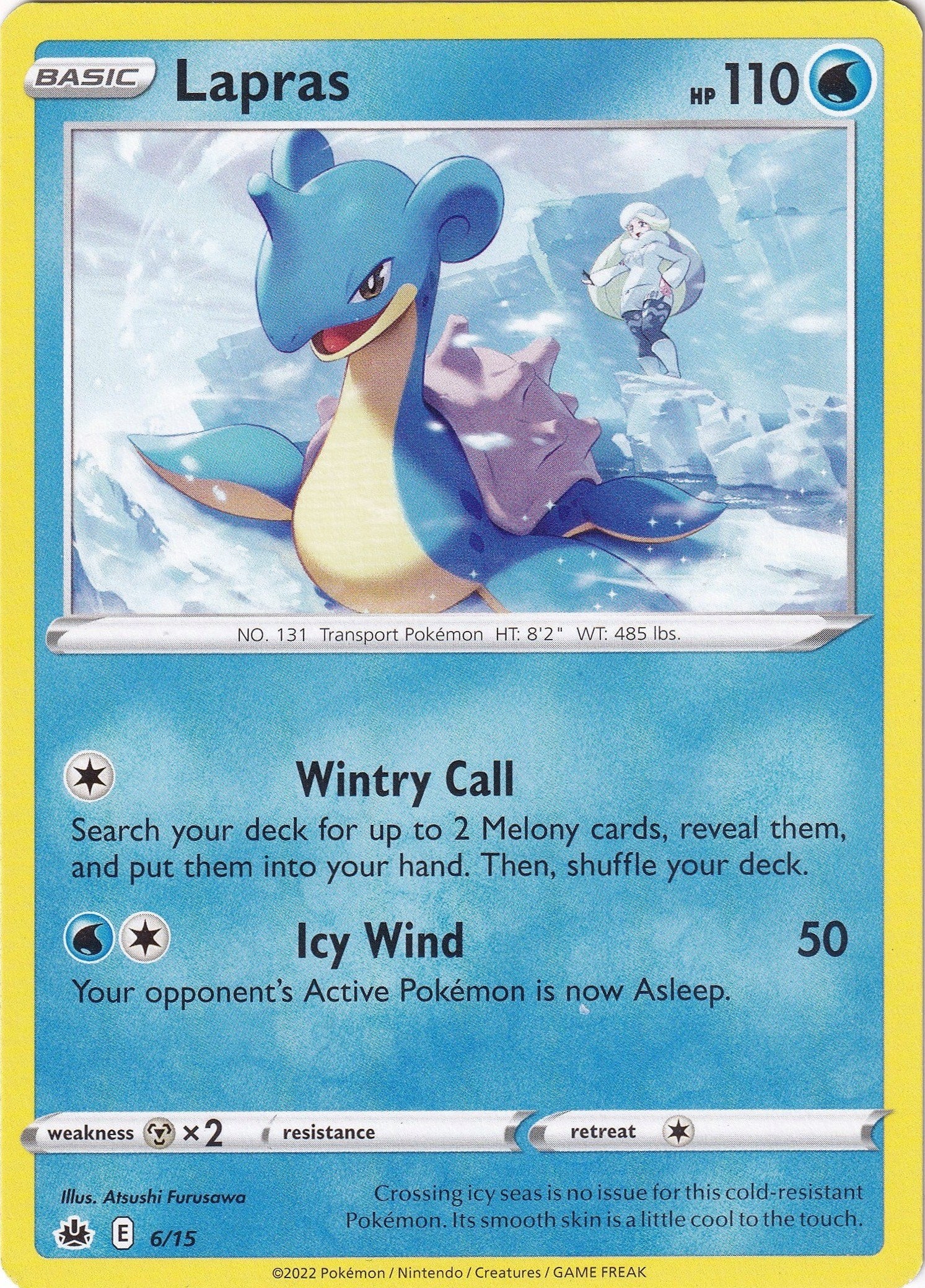 Lapras - 6/15 [M22 - 006/015]