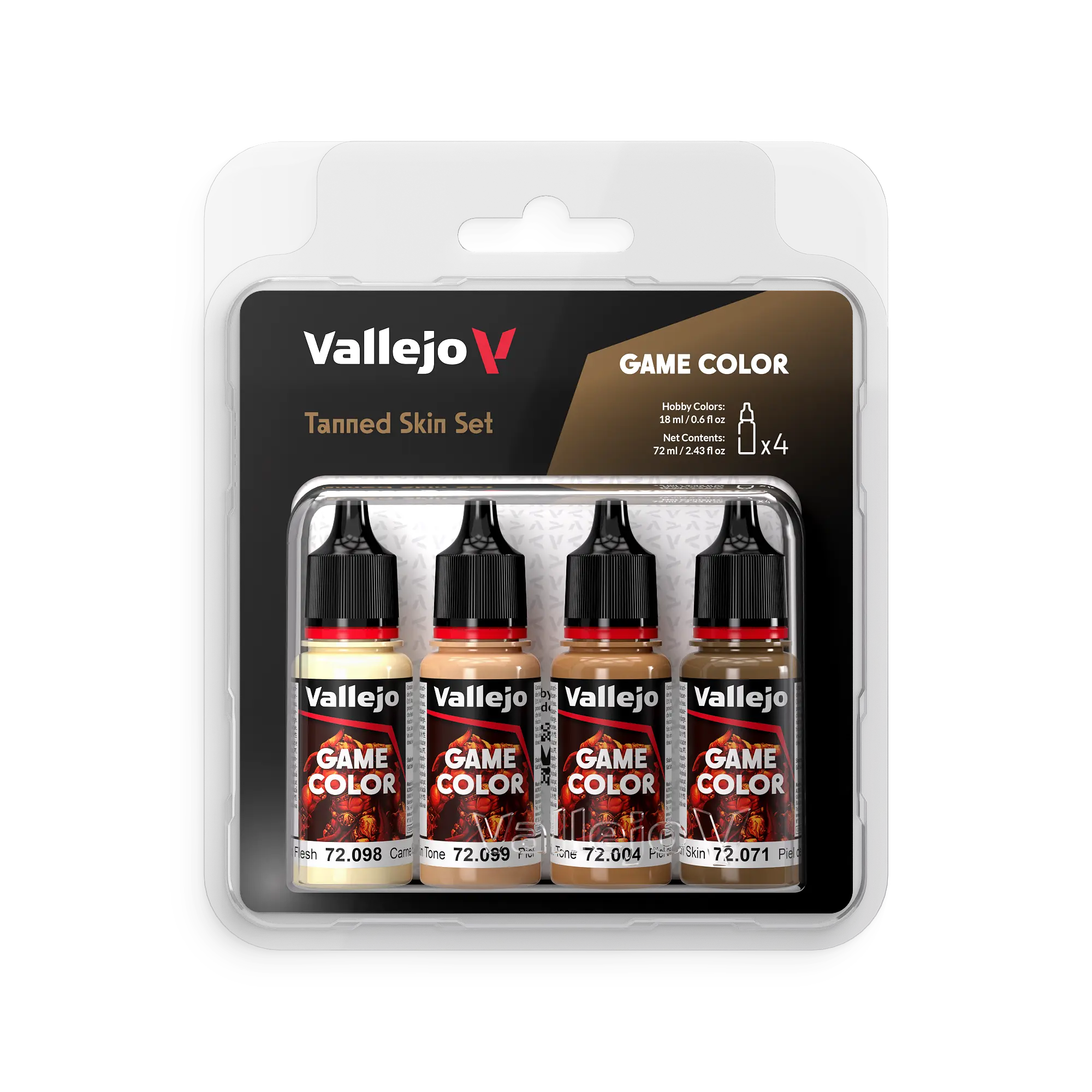 Vallejo Game Color Set: Pale Skin Set