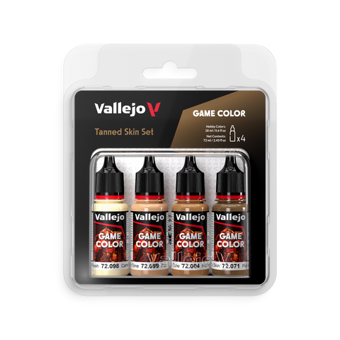 Vallejo Game Color Set: Pale Skin Set