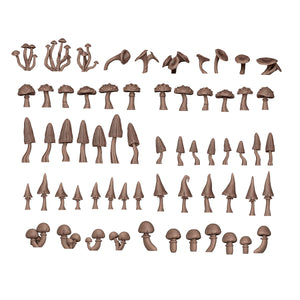AK Interactive Basing Bits: Forest Mushrooms