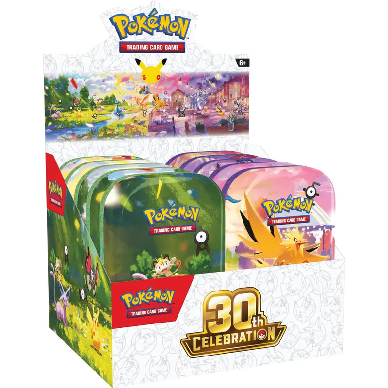 Pokemon TCG: 30th Anniversary Mini Tin Wandering Adventures