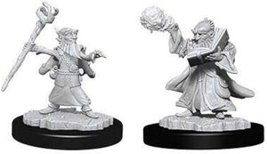 Male Gnome Wizard- D&D Nolzur's Marvelous Wave 6- MISSING STAFF ARM
