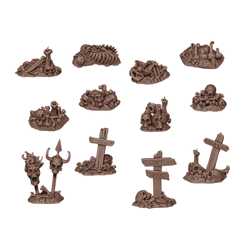 AK Interactive Basing Bits: Bones Remains