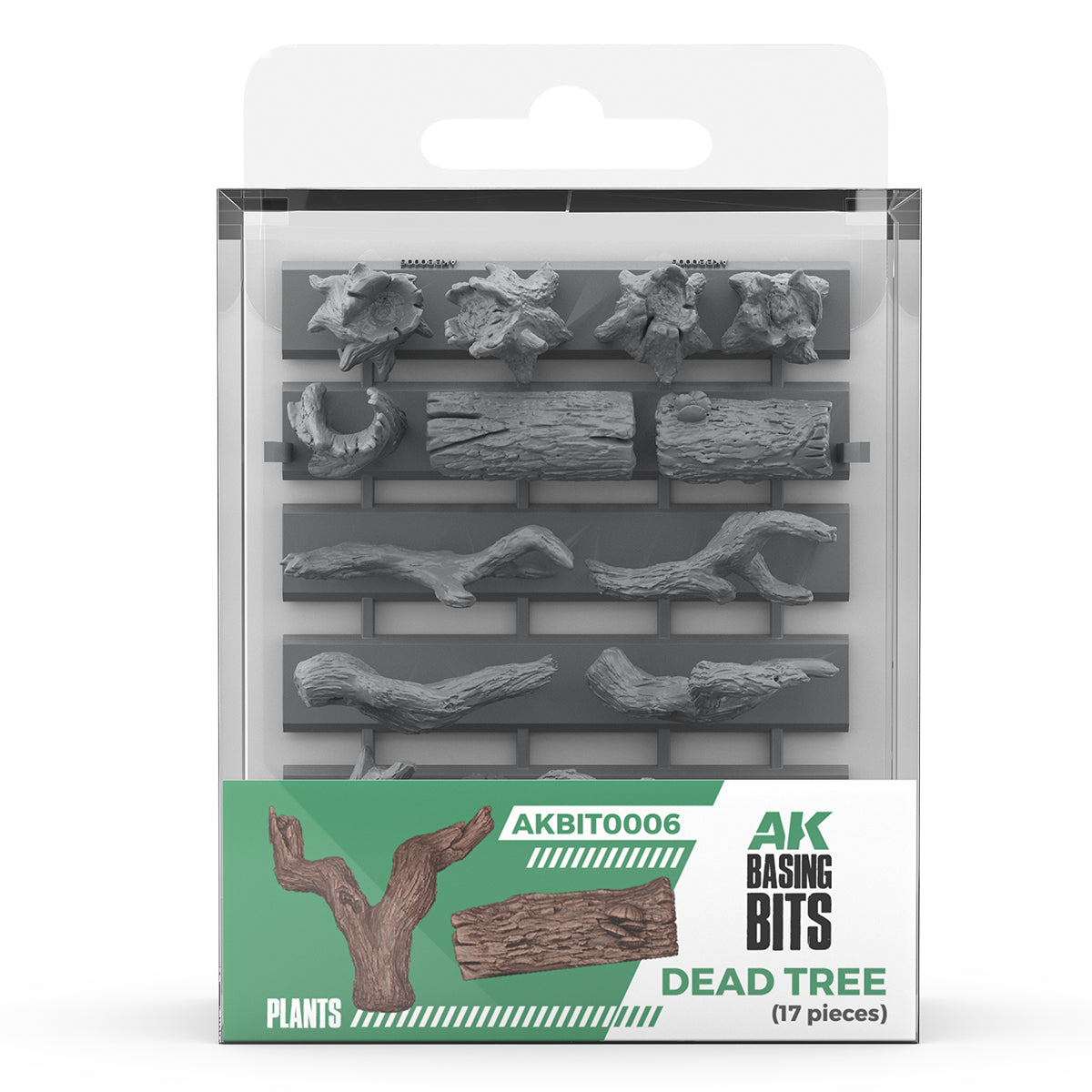 AK Interactive Basing Bits: Dead Tree Basing