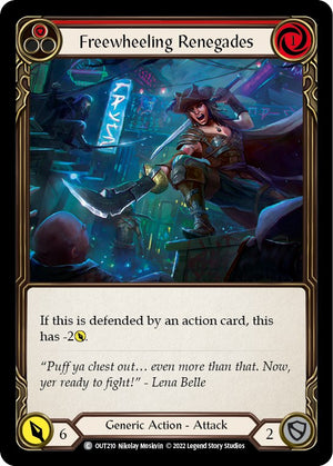 Freewheeling Renegades (Red) [OUT - OUT210]