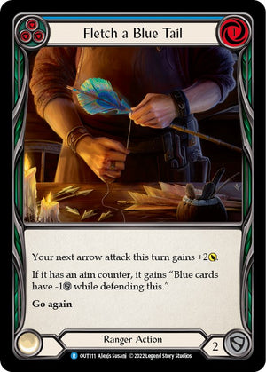 Fletch a Blue Tail (Blue) [OUT - OUT111]