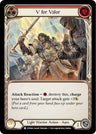 V for Valor (Red) [DTD - DTD060]