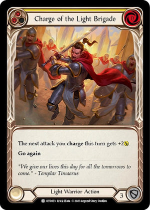 Charge of the Light Brigade (Yellow) [DTD - DTD073]