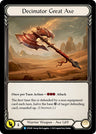 Decimator Great Axe [DTD - DTD205] Non- Foil