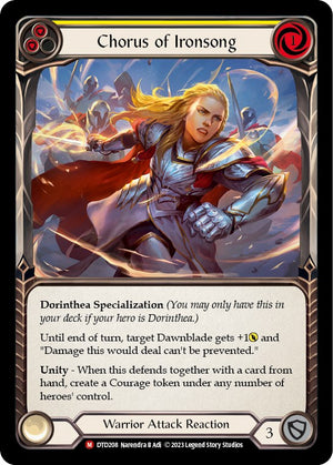 Chorus of Ironsong [DTD - DTD208]