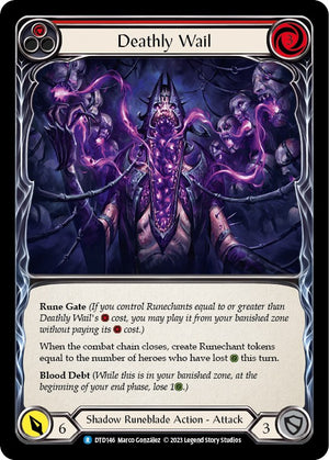 Deathly Wail (Red) [DTD - DTD146]