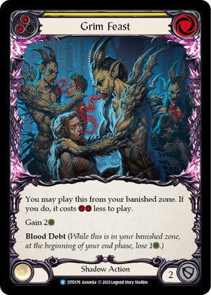 Grim Feast (Yellow) [DTD - DTD176]