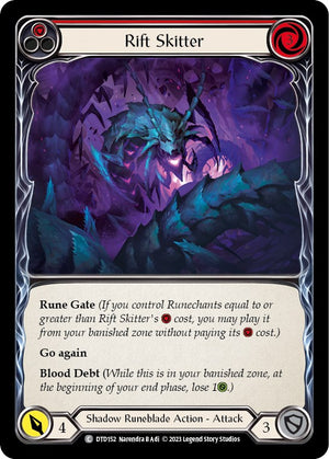 Rift Skitter (Red) [DTD - DTD152]