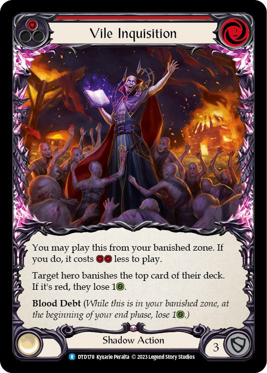 Vile Inquisition (Red) [DTD - DTD178]