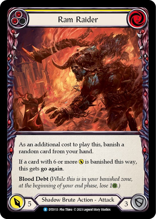 Ram Raider (Yellow) [DTD - DTD113]