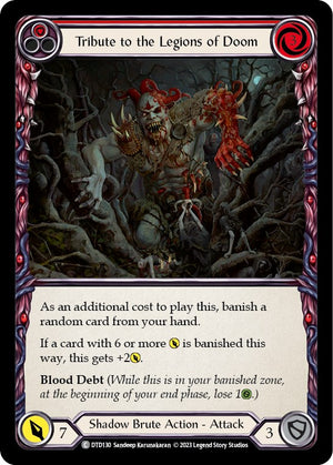 Tribute to the Legions of Doom (Red) [DTD - DTD130]