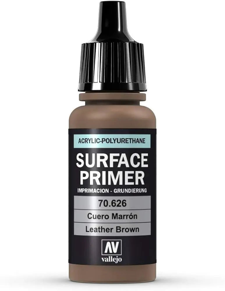 Leather Brown- Vallejo Surface Primer- 17 ml.
