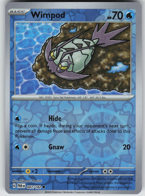 Wimpod - 047/182 [PAR - 047/182] Reverse Holofoil