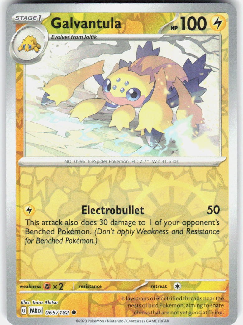 Galvantula [PAR - 065/182] Reverse Holofoil